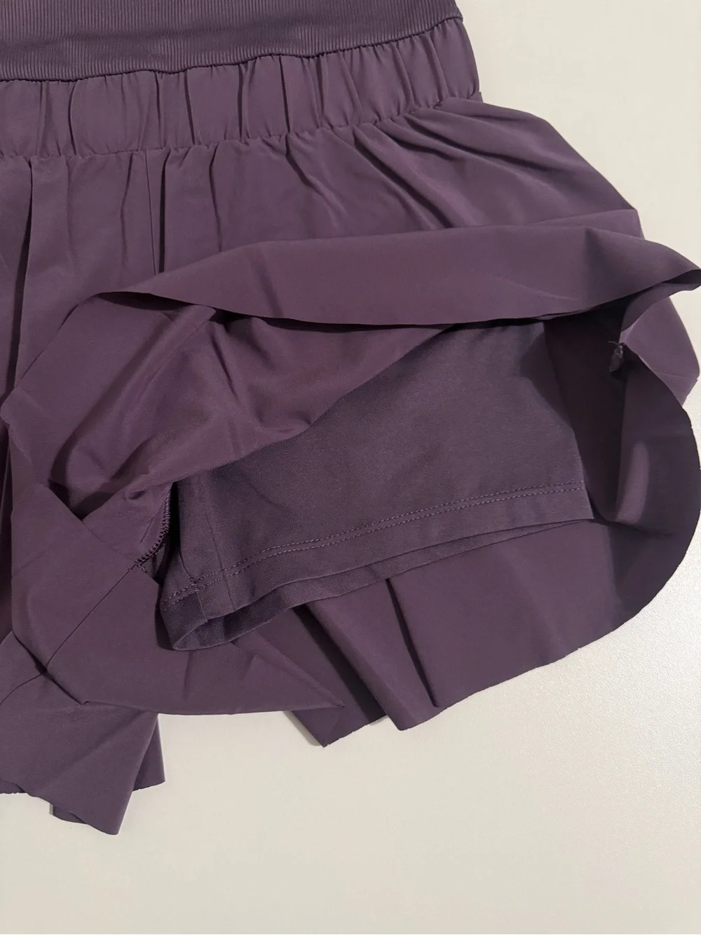 DSG Deep Purple Tank Romper with Elastic Waist Sz 14